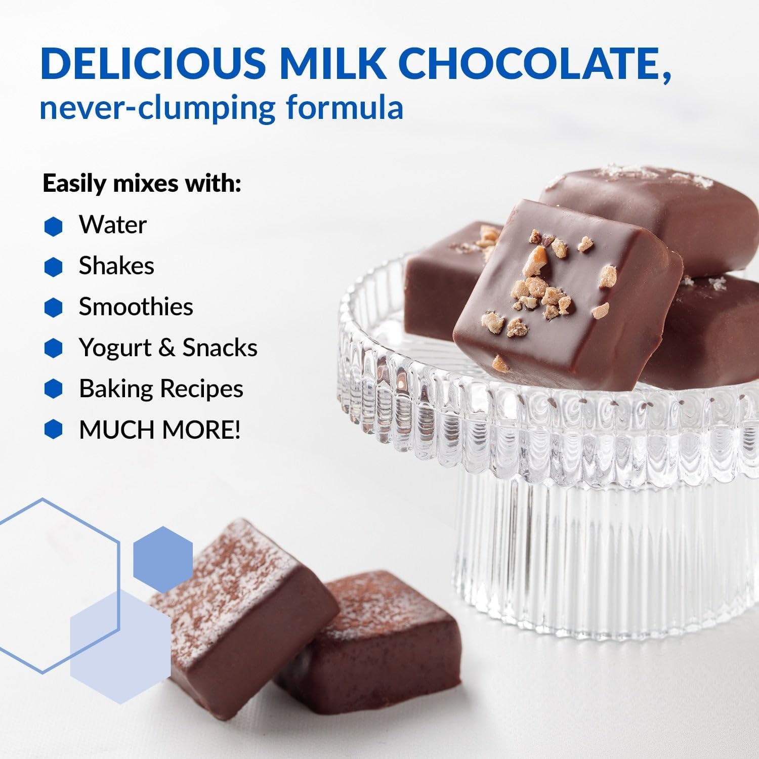 3-Pack of BioTrust Low Carb Protein Powder: Natural Whey & Casein Blend from Grass-Fed Cows - Chocolate Flavor, Non-GMO, Soy-Free, Gluten-Free