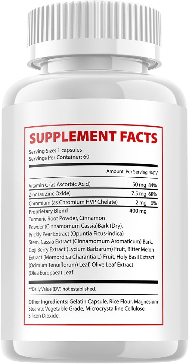 3 Pack Sugar Shield Supplement Capsules - Natural Extra Strength Formula - 180 Pills