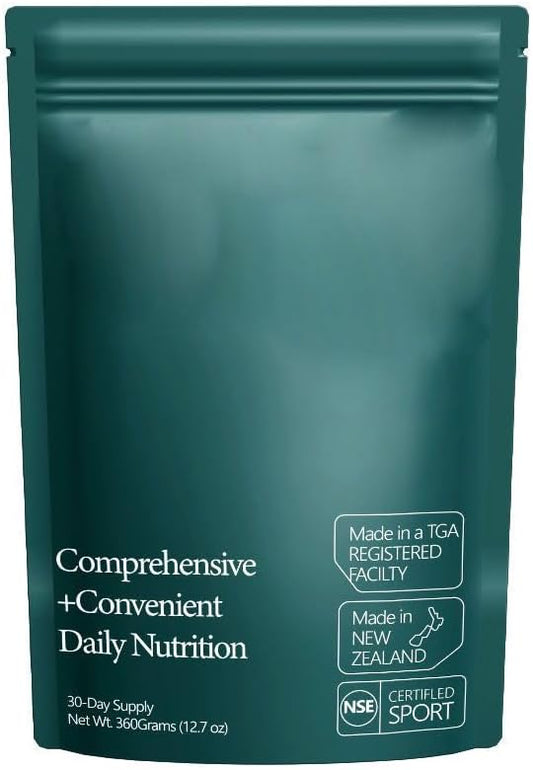30-Day GreenBoost Probiotic Superfood Powder - Vegan, Gluten-Free, Keto Friendly - Daily Multivitamin for Gut Health, Regularity, Immunity, Energy - 12.7 oz