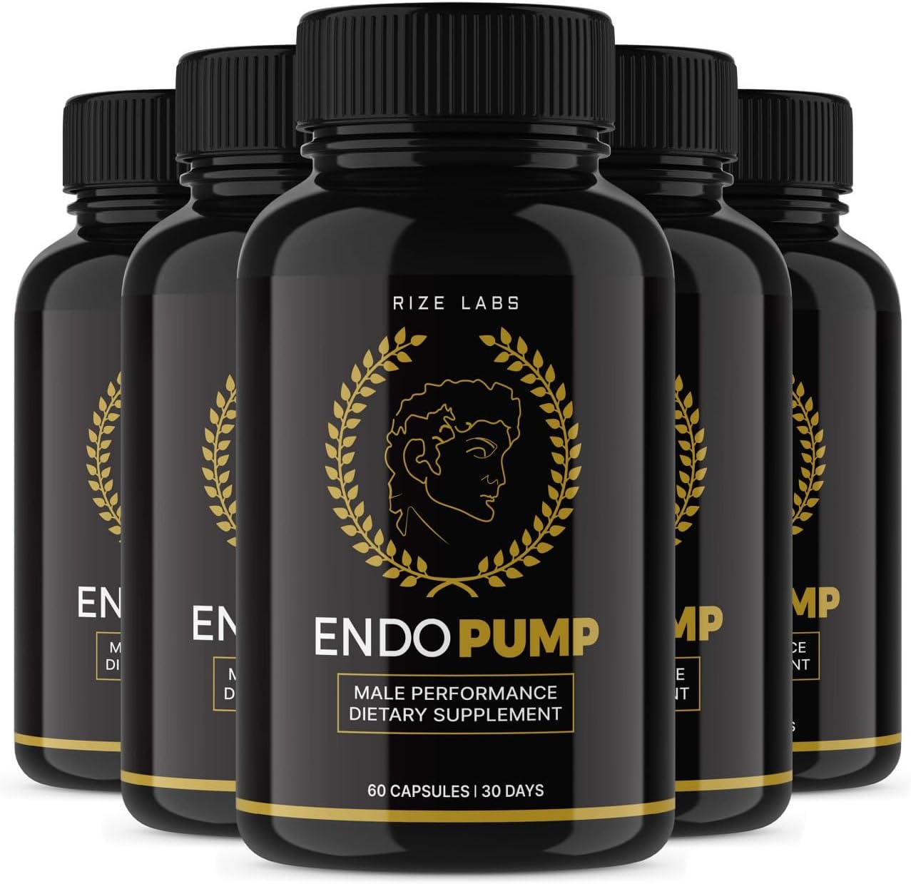 300 Count EndoPump Capsules for Male Performance Support & Energy - Advanced Formula for Extra Strength by Rize Labs