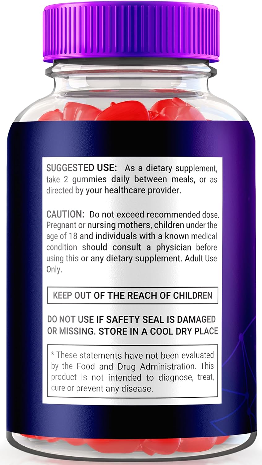 300 Count Rize Labs Royal Keto Gummies with ACV for Slimming Formula - Apple Cider Vinegar Gummies for Men & Women - Pack of 5