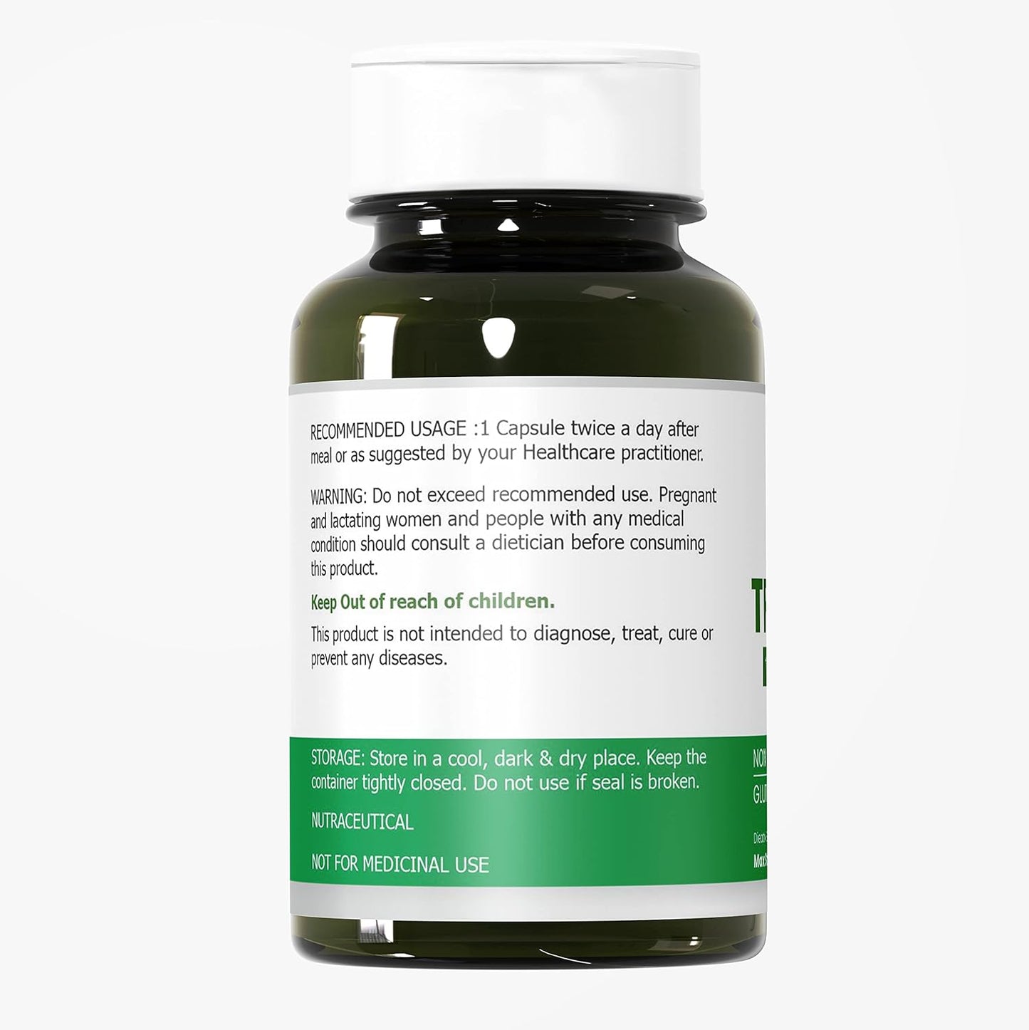 3elements Triphala 1000mg Capsules - Daily Detox, Cleanse, & Rejuvenate - Digestive & Colon Support - Immune System Boost - Adaptogen - Nutrient-Rich - Vegan & Gluten-Free