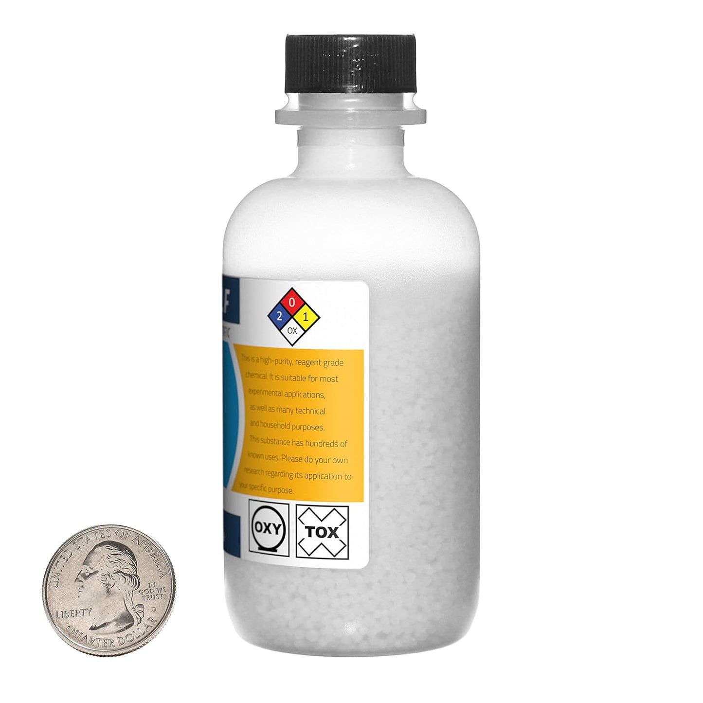4 Bottles of Loudwolf 1 Pound Calcium Nitrate Prills - 99% Pure Reagent Grade