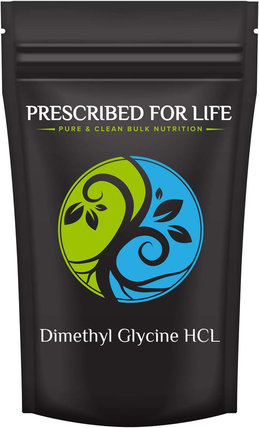4 oz Prescribed For Life Dimethyl Glycine (DMG) Vitamin B16 Powder: Amino Acid for Energy & Immune System - Natural, Gluten-Free, Vegan, Non-GMO
