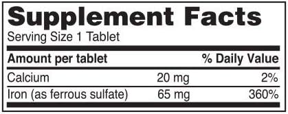 high-quality-ferrous-sulfate-325mg-iron-supplement-2-pack-200-tablets---reliable-1-laboratories-iron-pills-2