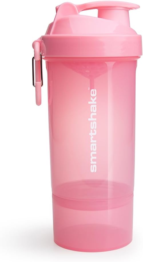 800ml-smartshake-o2go-one-plastic-protein-shaker-bottle-27-oz-capacity-leakproof-screw-on-lid-bpa-free-unisex-light-pink-color-3