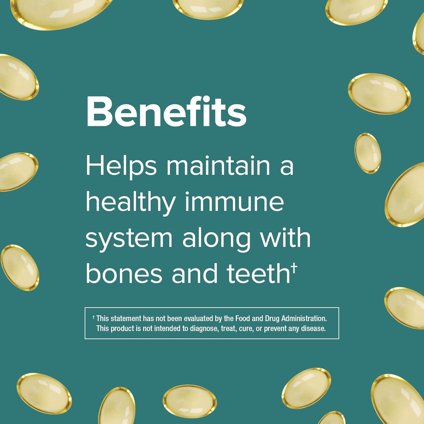 425 Count Webber Naturals Vitamin D3 Softgel 1,000 IU for Immune Health, Bones, and Teeth - Non GMO, Gluten Free