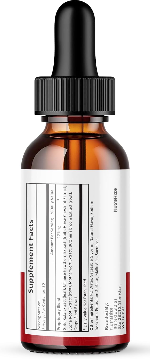 5-Pack NutraRize Cardio Active Drops - Advanced Formula for Natural Cardiovascular Support - Official Supplement with All-Natural Ingredients - 150 Servings