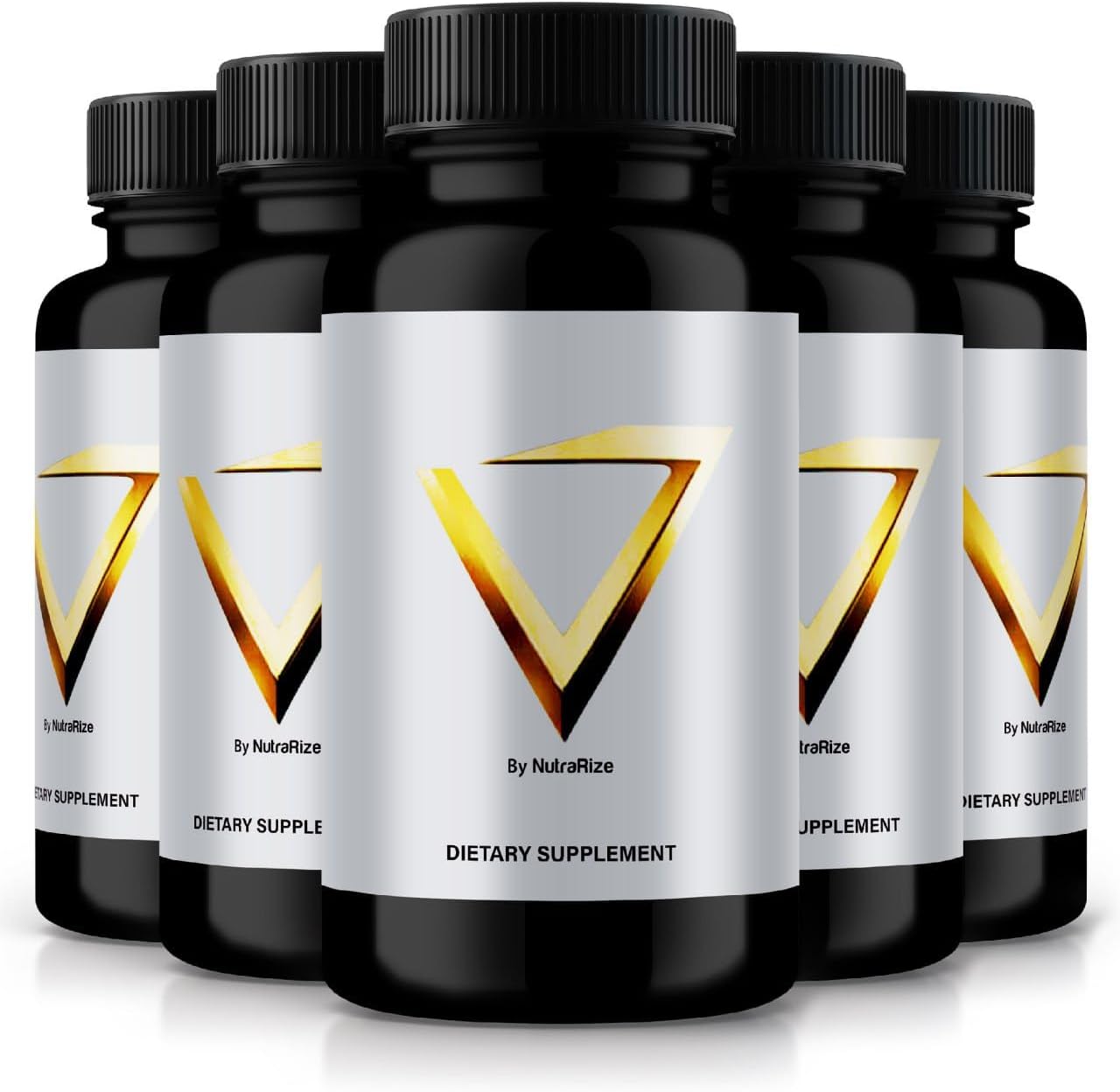 5 Pack NutraRize Virility7 Capsules for Men - Complete Daily Formula for Wellness & Performance, Extra Strength Male Supplement