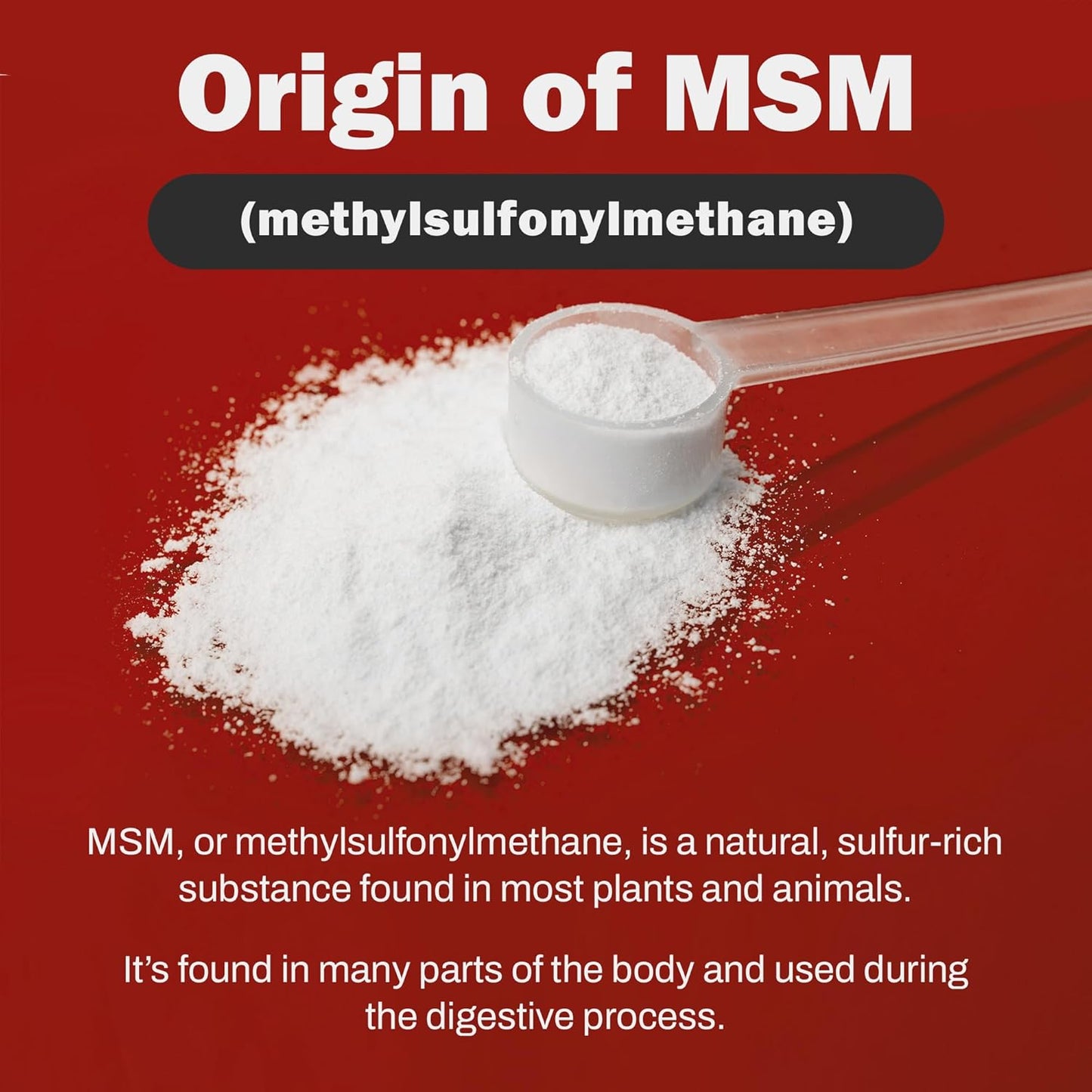 500g BoxNutra MSM Powder for Joint Discomfort Relief, Immunity and Skin Health Boost