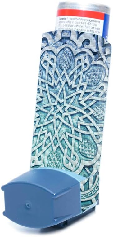 ventolin-hfa-asthma-inhaler-carbon-fiber-skin---carved-blue-texture-protective-durable-finish-easy-to-apply-remove-made-in-usa-3
