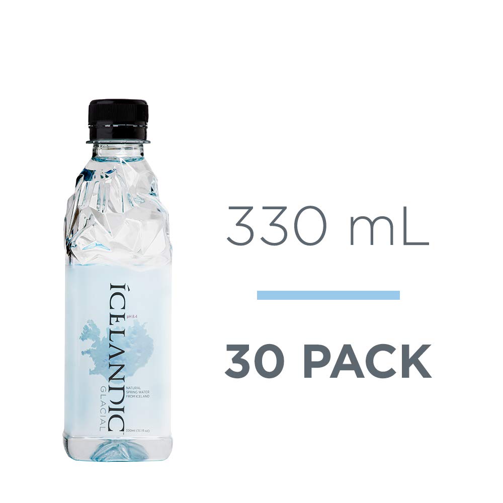 30 Count of Icelandic Glacial Natural Spring Alkaline Water, 11.16 Fl Oz - Pure and Refreshing Hydration in Convenient Packaging - Espot.com.au