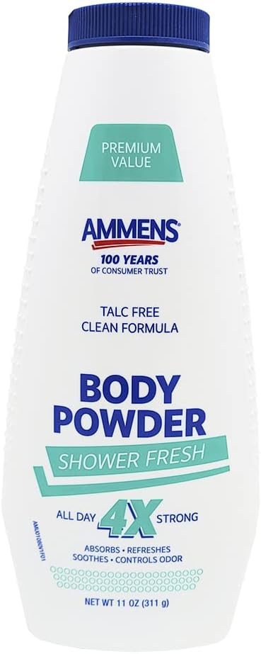 3-pack-ammens-talc-free-body-powder-with-aloe-vera---shower-fresh-scent-11-oz-per-bottle---absorbs-moisture-and-odors-2