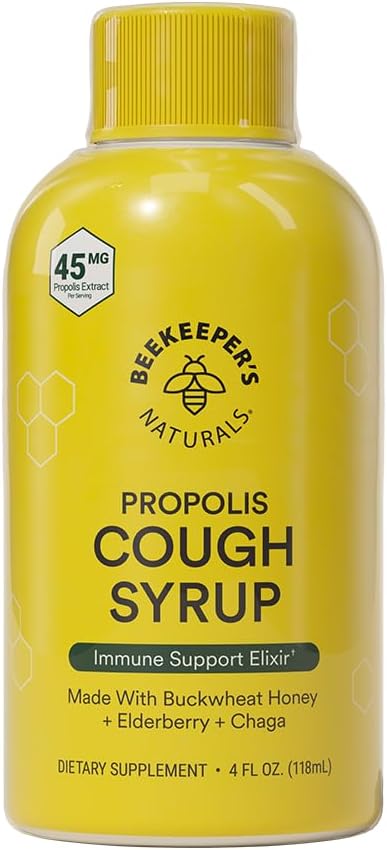 daytime-beekeepers-naturals-propolis-honey-cough-syrup-for-adults-with-elderberry---immune-support-throat-soothing-4-oz-1