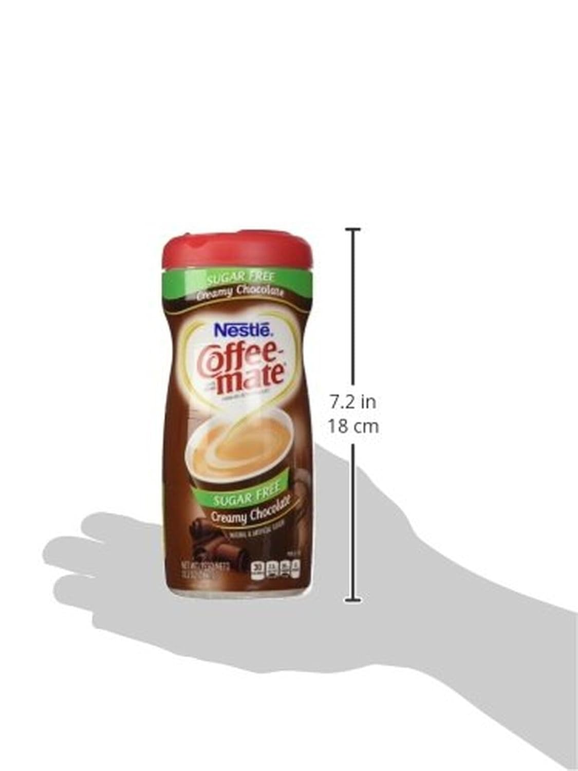 savoy-coffee-mate-creamy-chocolate-sugar-free-powder-coffee-creamer-102-oz-canister---pack-of-5-7