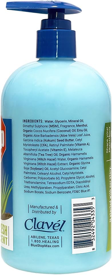 blue-stop-max-muscle-joint-relief-gel---16-oz-pump-bottle---fast-acting-cream-for-sore-muscles-back-neck-relief-with-numbing-emu-oil-formula---ideal-for-ankle-leg-cramps-and-tennis-elbow-2