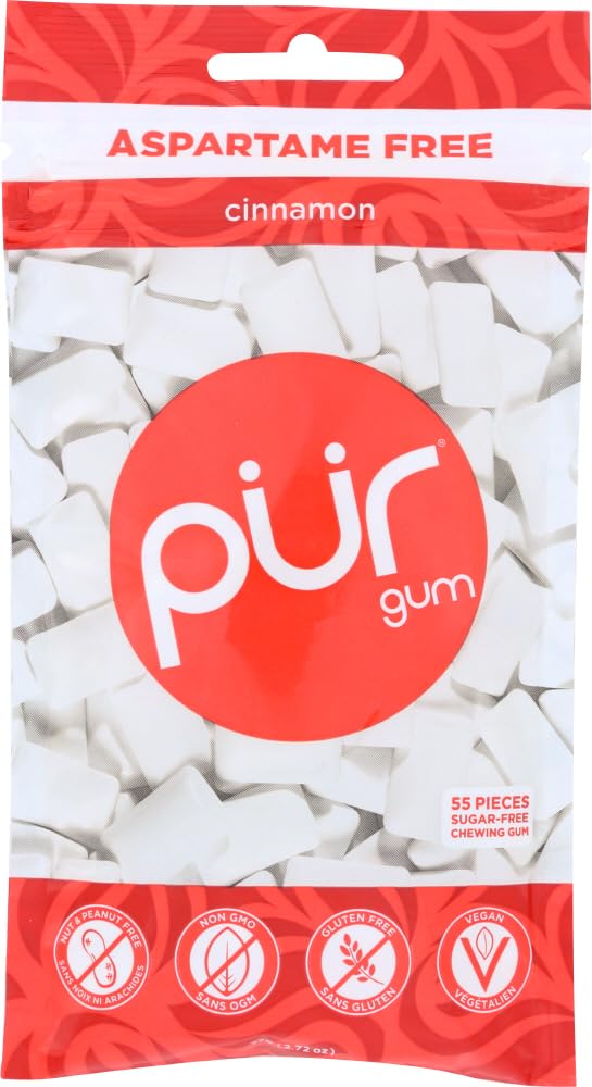 pur-gum-cinnamon-chewing-gum-12-packs-of-57-pieces-80g-each---bulk-case-of-12-packs---natural-cinnamon-flavor-1