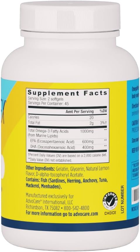 advocare-omegaplex-dietary-supplement---omega-3-with-dha-epa---supports-heart-health-immune-system-and-metabolism---promotes-healthy-skin-nails-and-hair---90-softgels-2