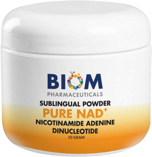 biomsify-nad-sublingual-powder-10g---cold-shipped-for-maximum-potency---certified---2-pack---mitochondrial-regeneration-cellular-repair-telomere-health---200mg-dose-1