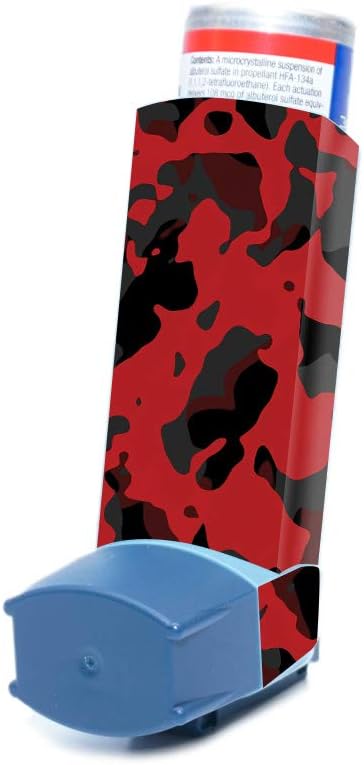 red-modern-camo-vinyl-skin-wrap-compatible-with-ventolin-hfa-asthma-inhaler-durable-protective-cover-easy-to-apply-and-remove-made-in-usa-3