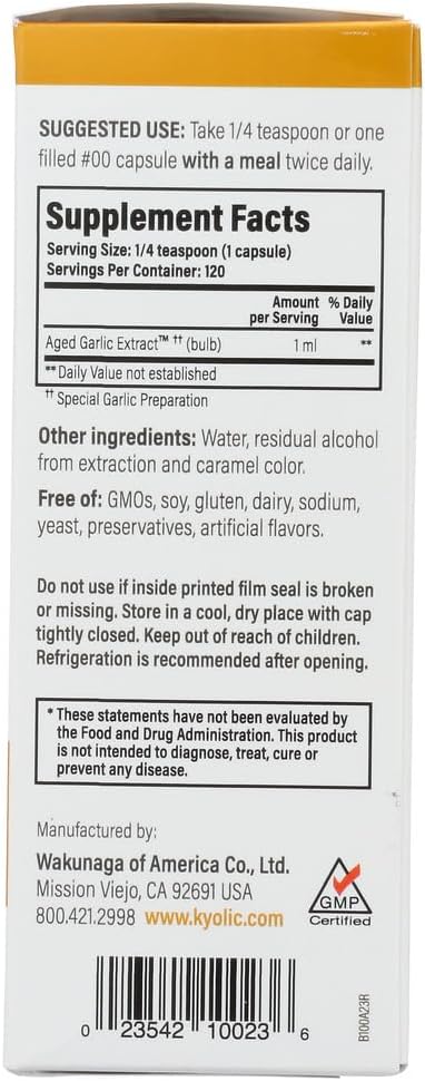 kyolic-liquid-plain-4-oz---2-pack-of-2-oz-bottles---odorless-aged-garlic-extract-supplement---cardiovascular-health-support-4