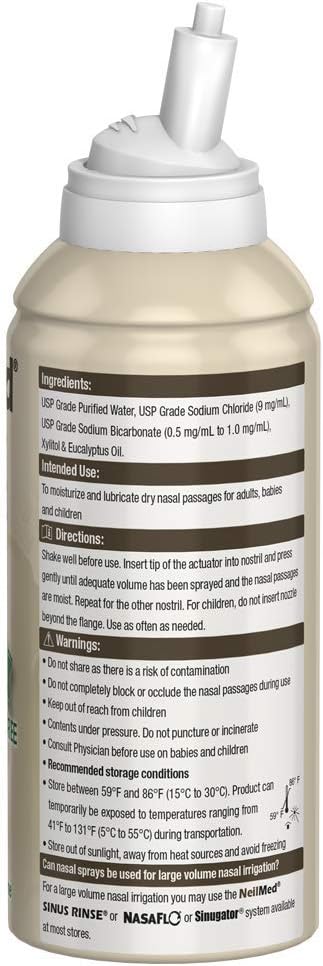 neilmed-nasamist-saline-spray-with-xylitol---44-oz-bottle---soothes-nasal-passages-and-sinuses---non-medicated-formula---ideal-for-allergy-relief---single-pack-2
