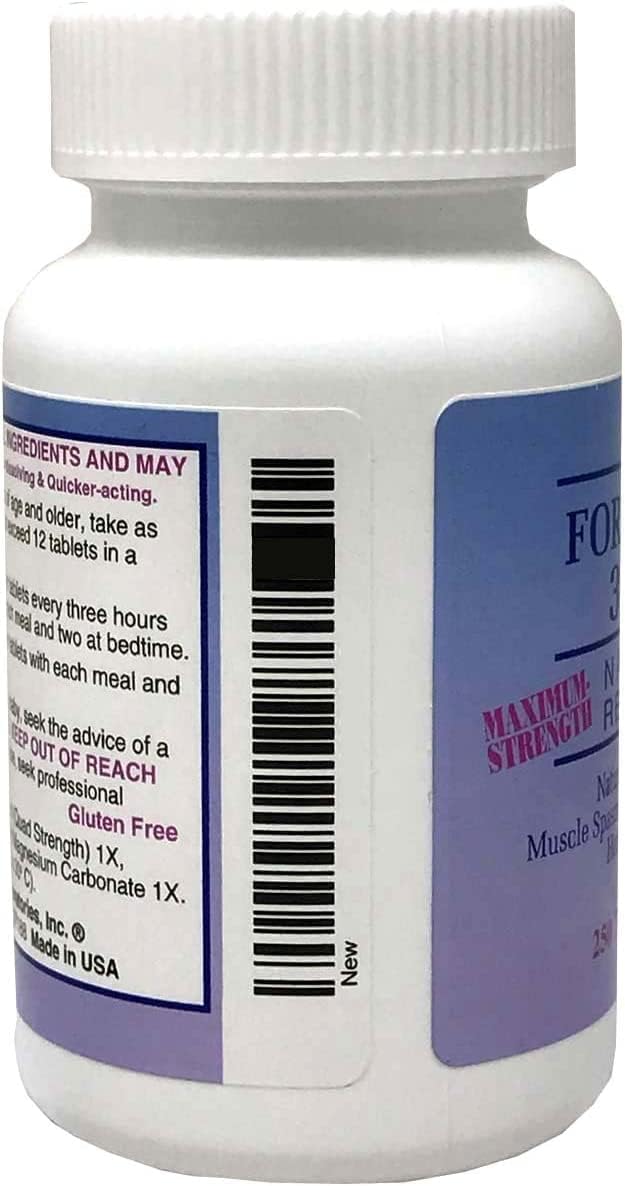 all-natural-formula-303-maximum-strength-tablets---90-tablets-with-magnesium-for-sore-muscles-passion-flower-and-valerian-root-by-dee-cee-laboratories-3