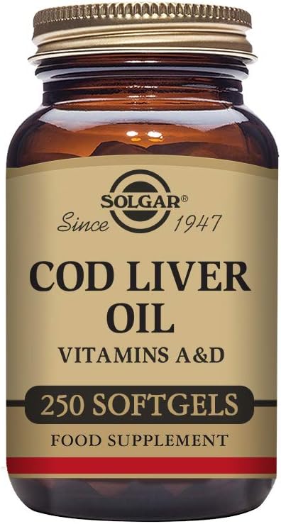 solgar-cod-liver-oil-softgels---immune-system-vision-support---vitamin-a-d-supplement---gluten-dairy-free---250-servings-1