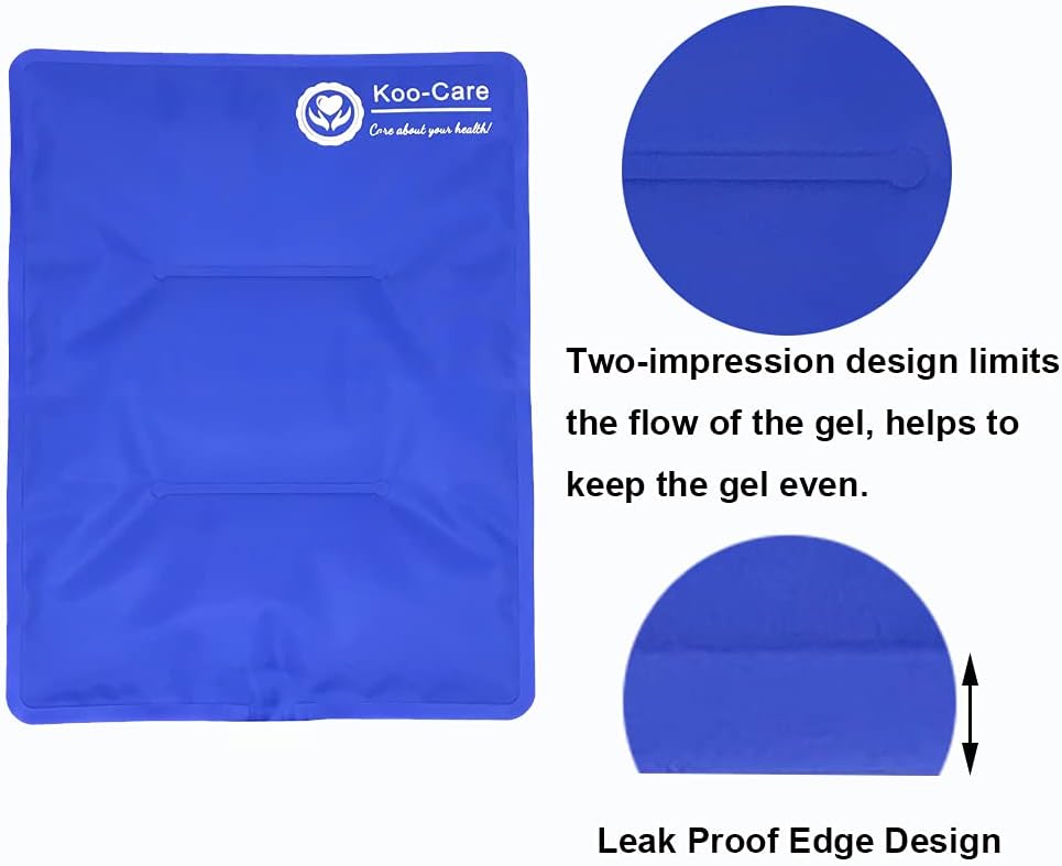 large-flexible-gel-ice-pack-wrap-with-straps-for-hot-cold-therapy---pain-relief-for-shoulder-back-hip-knee-shin-splint-injuries---reusable-11-x-14-3