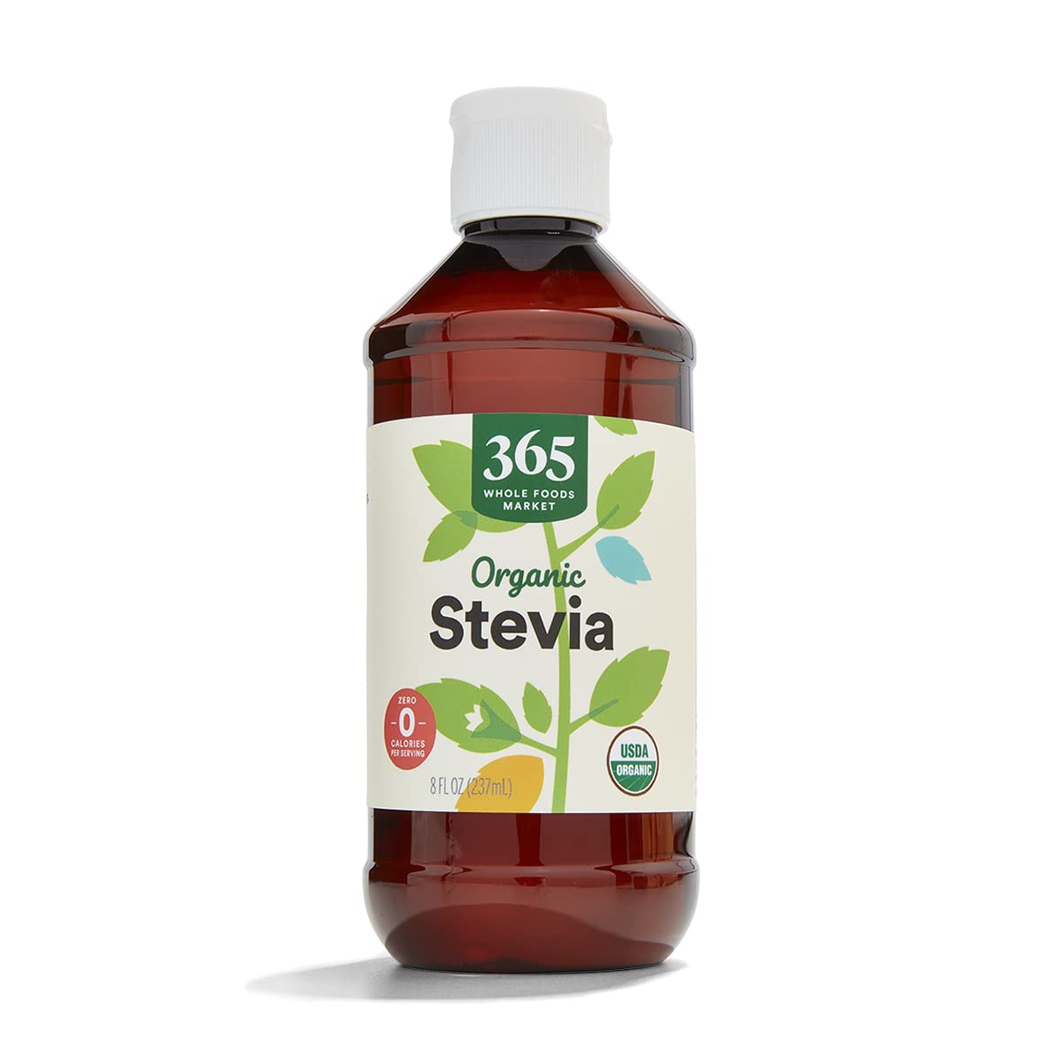 Whole Foods Market Organic Stevia Liquid Extract - 365 Days Supply - 8 Fl Oz Bottle - Espot.com.au