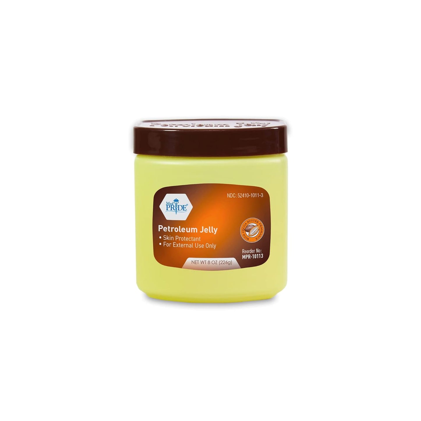 8oz-tub-of-med-pride-petroleum-jelly-with-cocoa-butter-fragrance---skin-protectant-for-dry-skin-rashes-burns-and-wounds---moisturizer-for-lips-hands-and-chaffed-skin-1