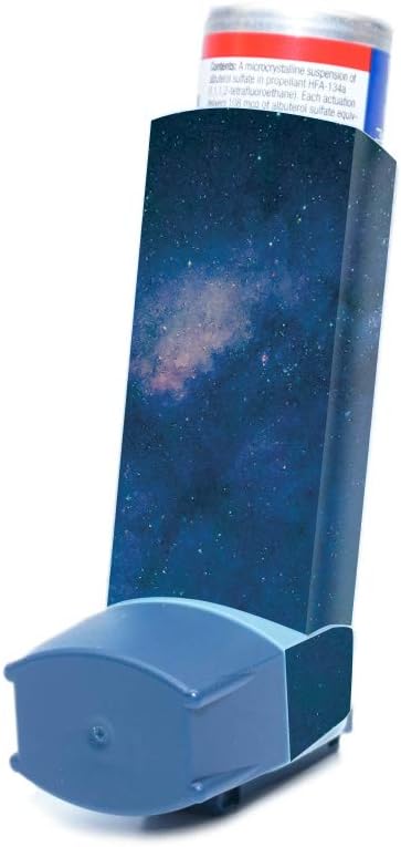 night-sky-vinyl-skin-decal-wrap-cover-for-ventolin-hfa-asthma-inhaler---protective-durable-easy-to-apply-remove---made-in-usa-3