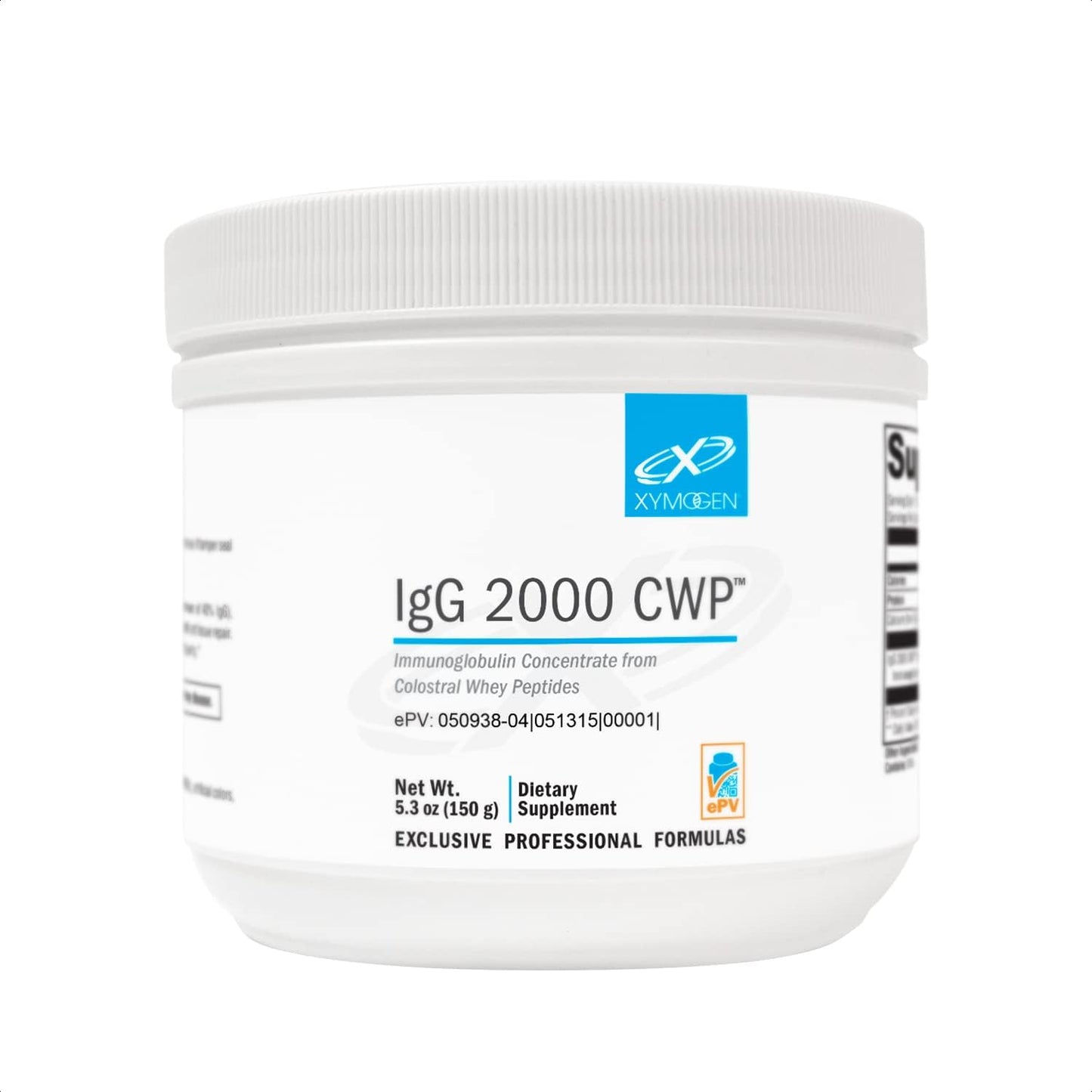 XYMOGEN IgG 2000 CWP - Colostral Whey Peptides Powder for Gut Health, Immune Support, and Cytokine Activity (5.3 oz) - Espot.com.au
