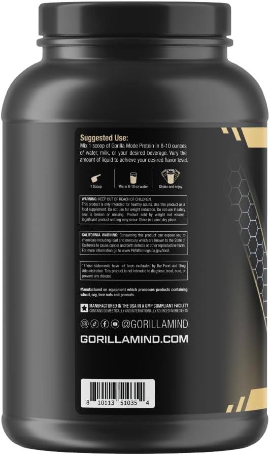 vanilla-ice-cream-whey-protein-gorilla-mind-gorilla-mode-premium-blend---25g-isolate-concentrate-for-muscle-recovery-and-growth---30-servings-2
