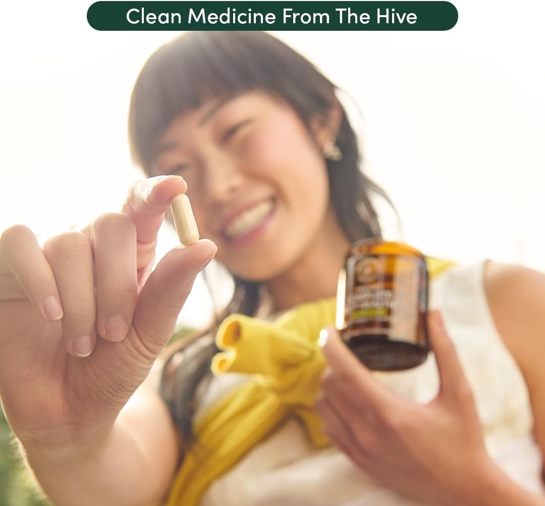 propolis-powered-complete-gut-health-capsules-for-digestive-health-bloating-relief---prebiotic-postbiotic-probiotics---gluten-free-vegan---60ct-7