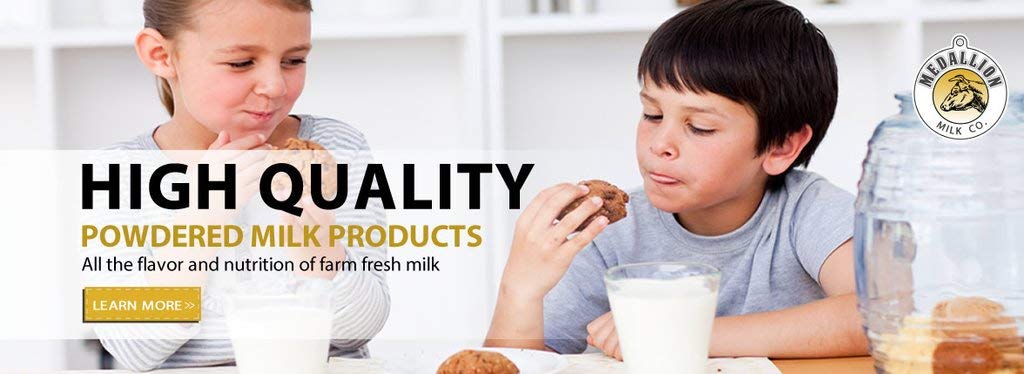 Canadian ORTCI Medallion Brand Whole Milk Powder 500g - Antibiotic-Free Dairy Powder, No rbST or rBGH - Espot.com.au