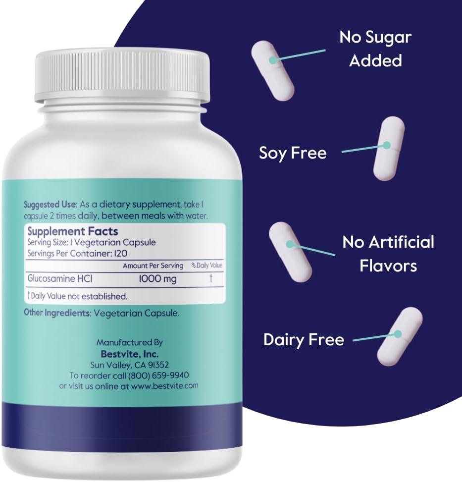 vegetarian-glucosamine-supplement-1000mg-120-capsules---no-stearates-no-fillers---bestvite-brand-2