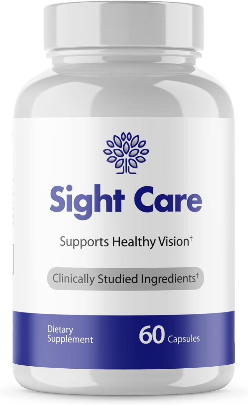 Max-Bio 1 Month Supply Sight Care Capsules for Healthy Vision - Advanced Vision Support Supplement with Pro Ingredients - 60 Capsules - Espot.com.au