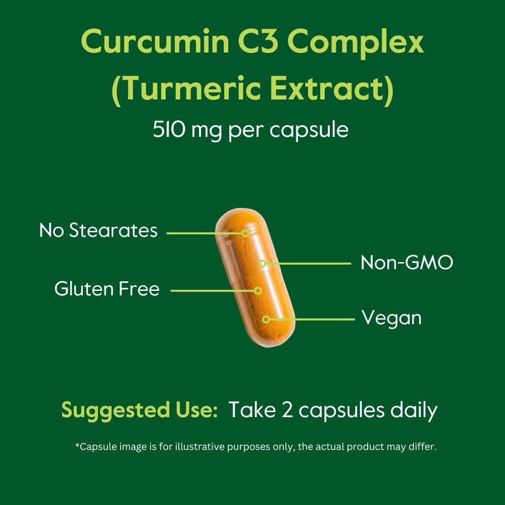 premium-curcumin-supplement-510mg---120-vegetarian-capsules-with-bioperine-curcumin-c3-complex---95-curcuminoids---vegan-non-gmo-gluten-free---no-stearates---bestvite-6