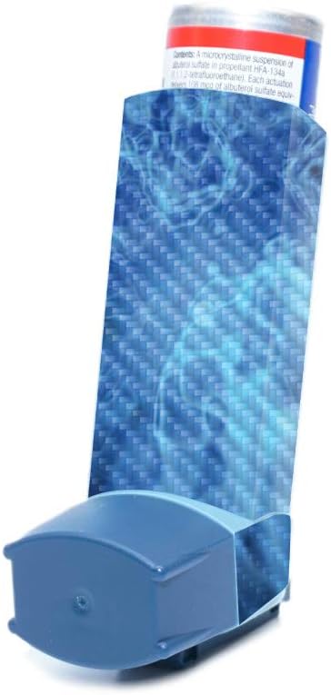 blue-mystic-flames-carbon-fiber-skin-for-ventolin-hfa-asthma-inhaler---protective-durable-finish---easy-to-apply-remove-change-styles---made-in-usa-3