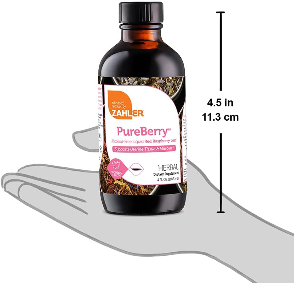 certified-kosher-liquid-red-raspberry-leaf-supplement-for-uterine-health---4oz-formula-to-strengthen-uterine-tissue-muscles-by-zahler-pureberry-4