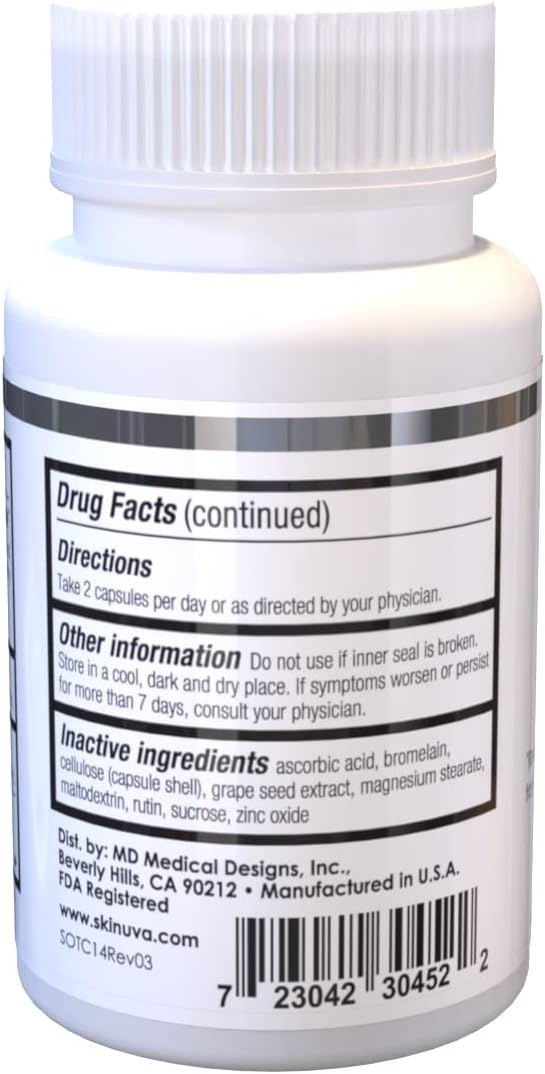 skinuva-bruise-supplement---arnica-bromelain-zinc-for-bruising-swelling---homeopathic-remedy---14-capsules-7-days-2