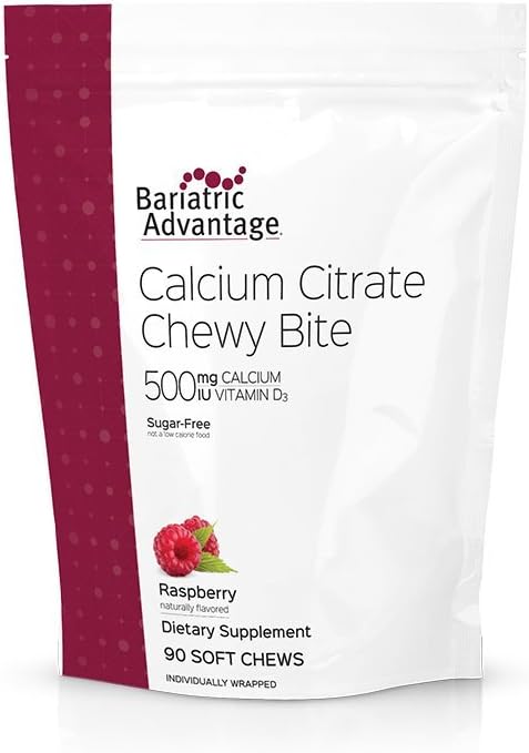 sugar-free-raspberry-bariatric-advantage-calcium-citrate-chewy-bites-500mg-with-vitamin-d3---chewable-calcium-supplement-for-bariatric-surgery-patients---90-count-1