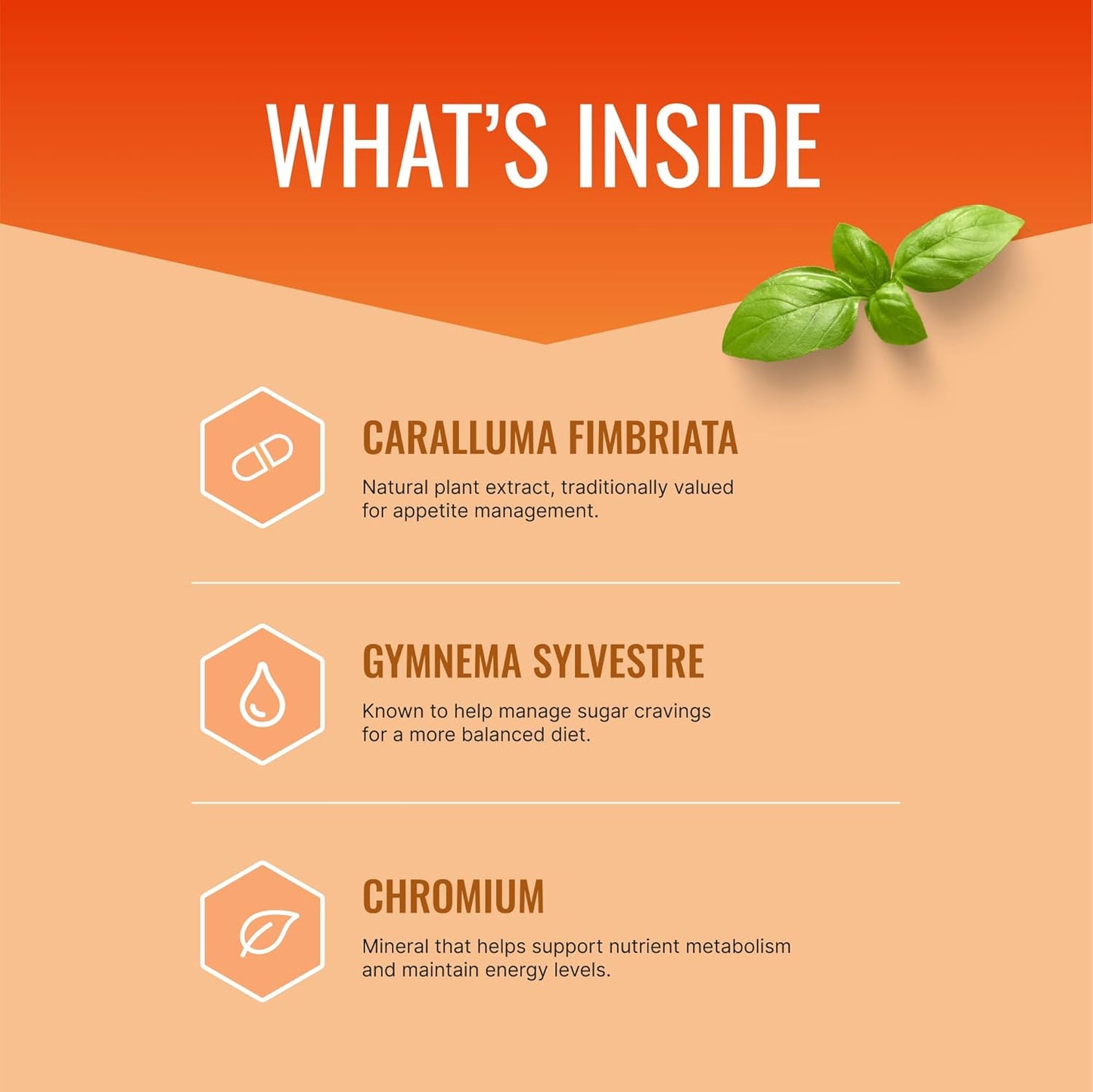 60 Capsules of Approved Science® Appetite Suppressant with Gymnema, Chromium, and Cayenne Pepper - USA Made