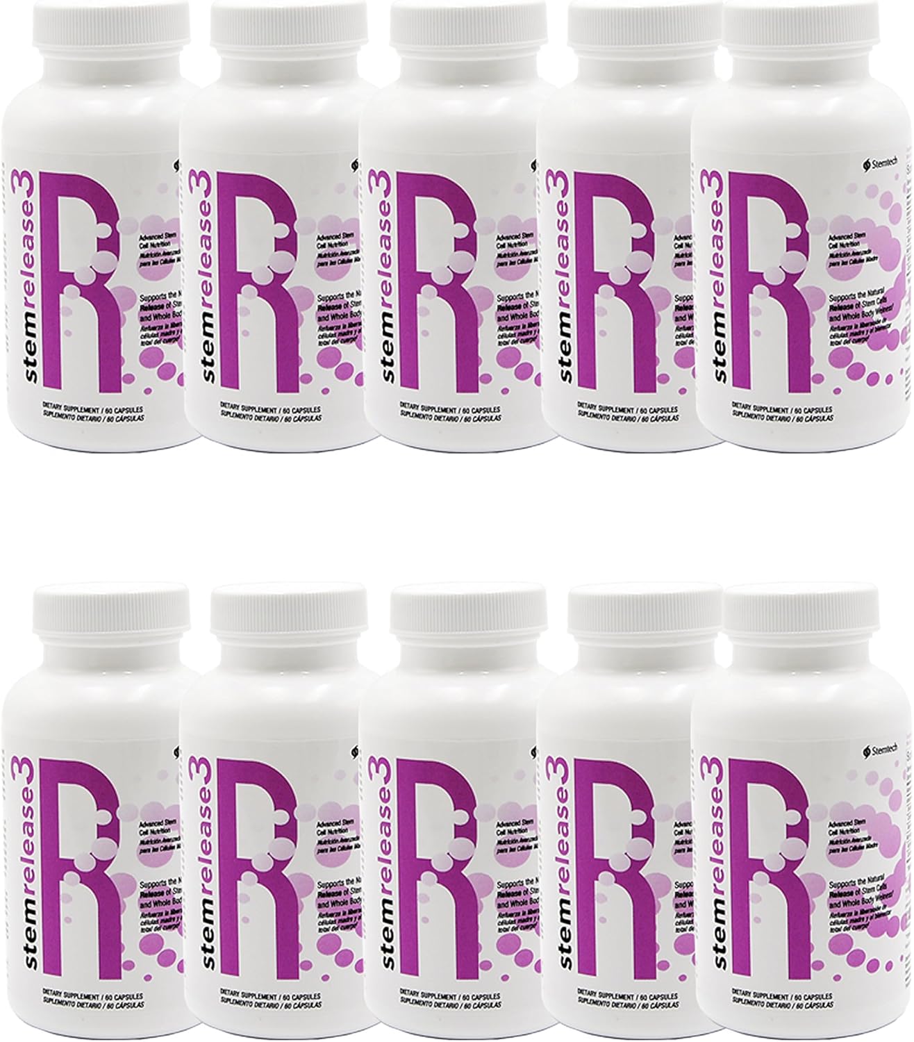 60 Capsules of SE3 StemRelease in a Convenient 10-Pack
