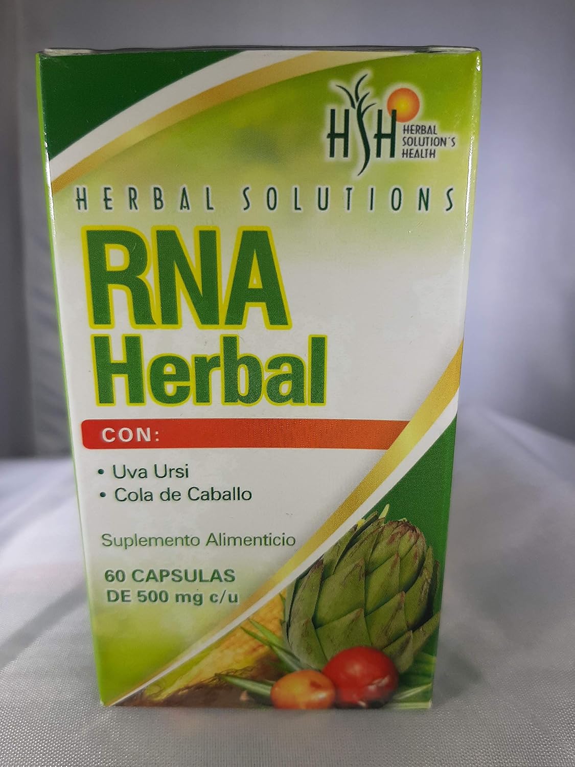 60-Count Herbal Solutions Health RNA Herbal Capsules - 500mg Each