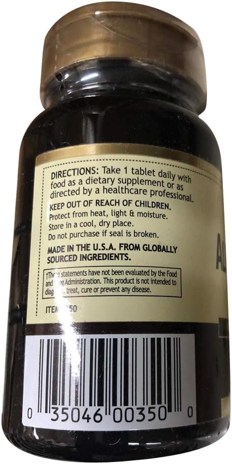 60 Count Windmill Alpha Lipoic Acid 300 Mg Tablets for Antioxidant Support
