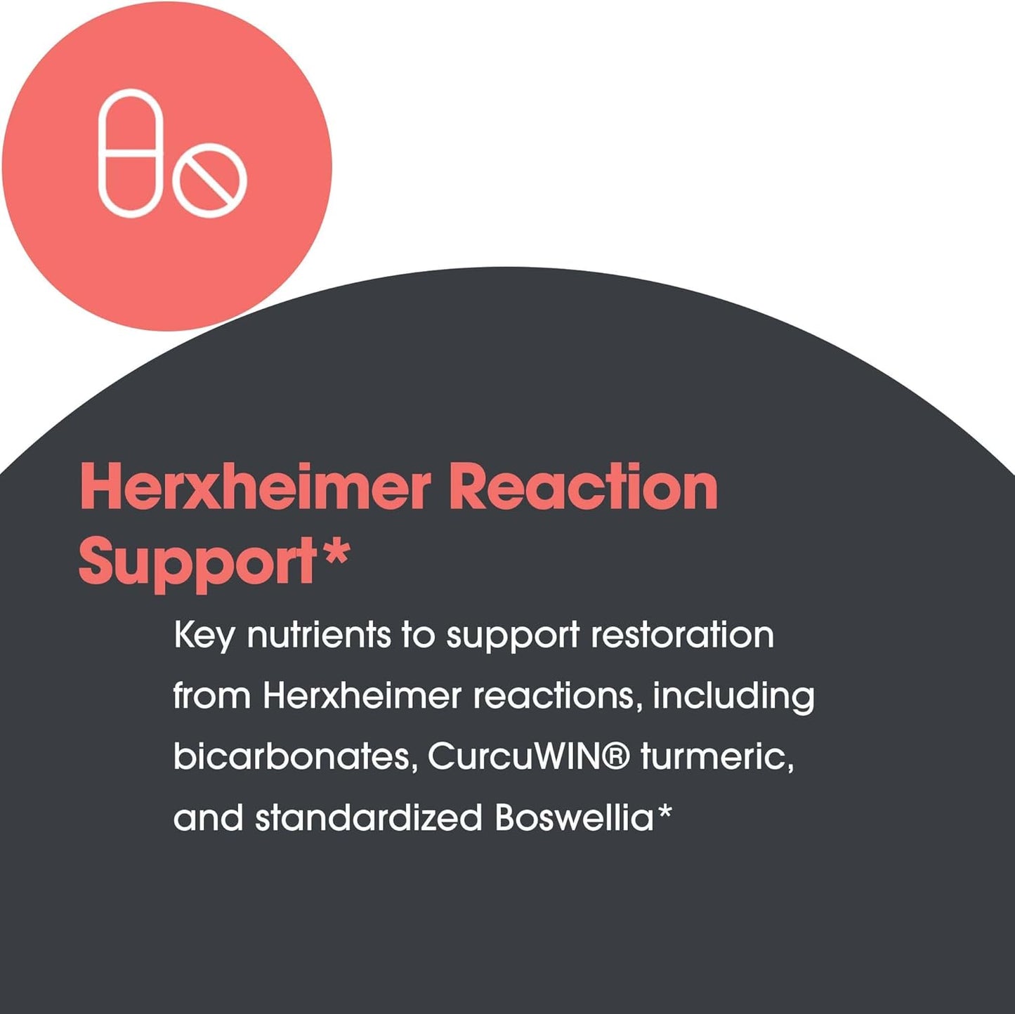 60 Vegetarian Capsules - Allergy Research Group Herxheimer Support with CurcuWIN