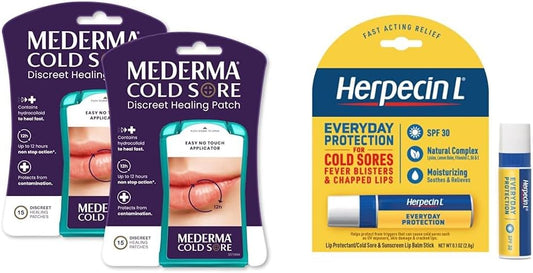 herpecin-l-lip-balm-stick-spf30-and-mederma-discreet-cold-sore-30-patches-for-chapped-lips-and-cold-sores-1
