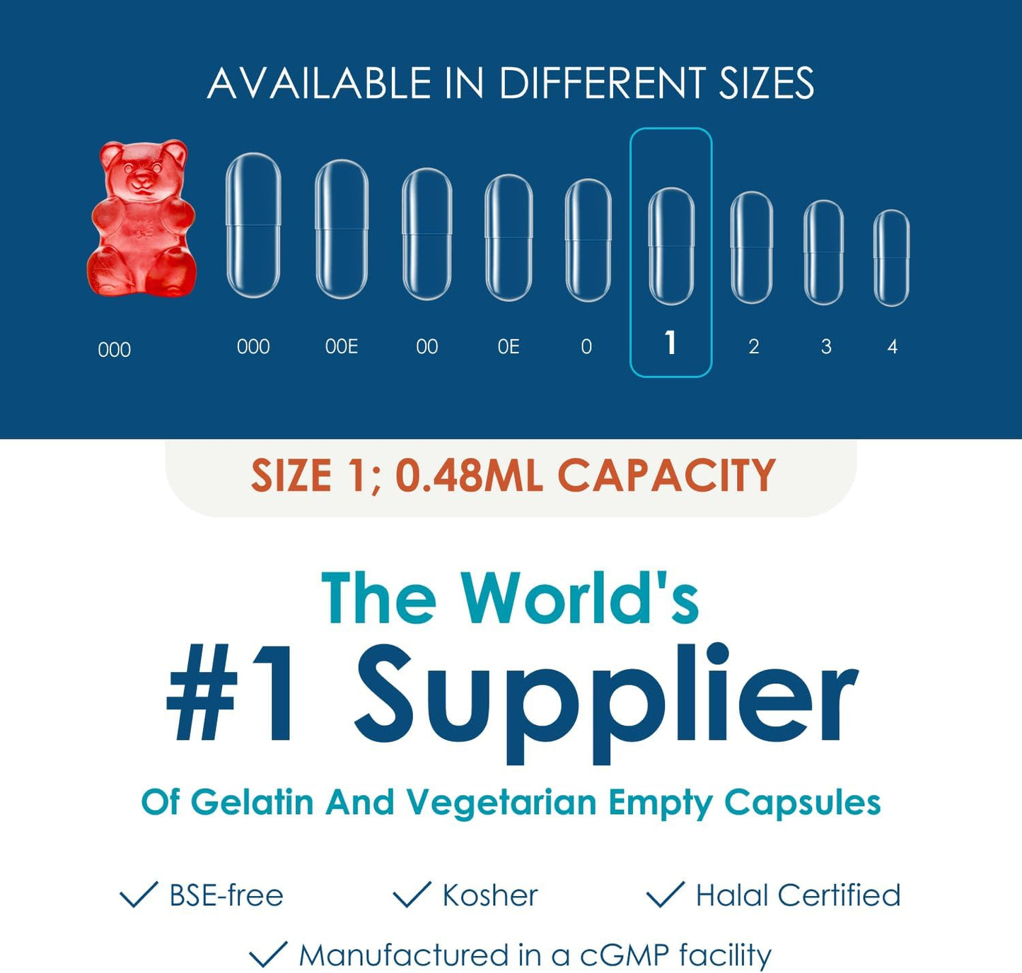 clear-size-1-gelatin-capsules---5000-count-gluten-free-kosher-non-gmo-bovine-pill-caps-for-diy-supplement-filling-6